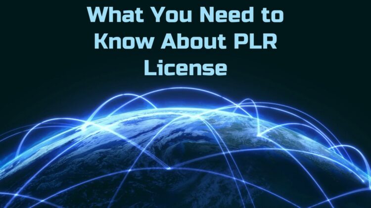 What You Need to Know About PLR License